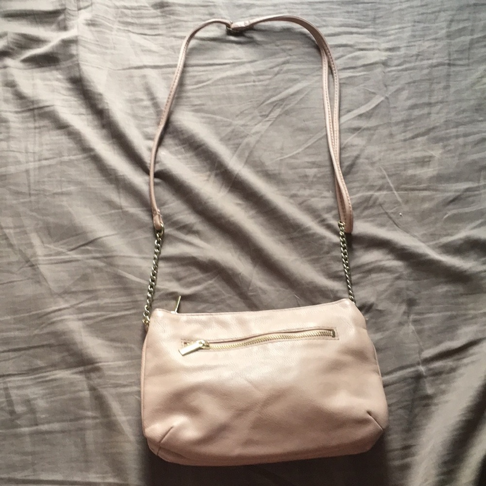Pink H&M messenger bag